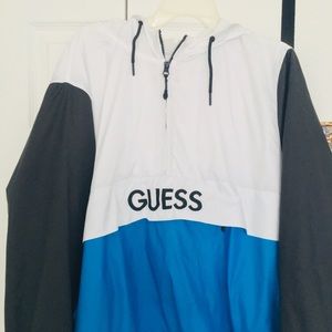 GUESS hooded windbreaker